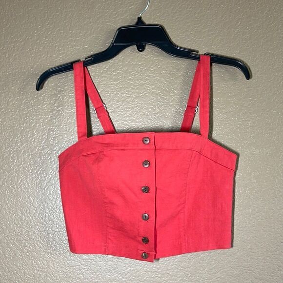 Forever red crop top size M - Picture 1 of 3